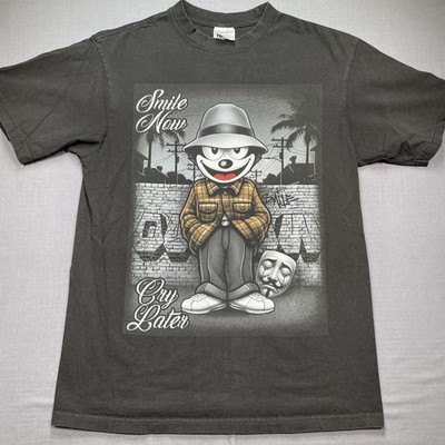 Felix The Cat Shirt Men s Large Chicano Cholo Lowrider Culture