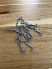 50pcs Pegboard Clips / Retainers