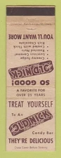 Matchbook Cover - Old Nick Candy Bar