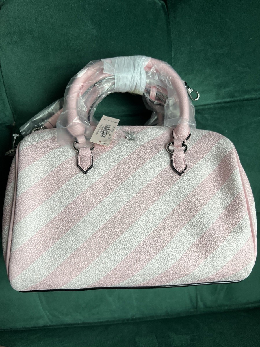 Victoria's Secret Mini Duffle Crossbody Bag Heritage Stripe New | eBay