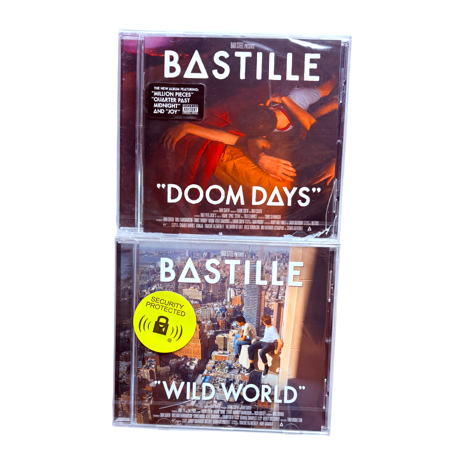 Bastille ( CD Bundle ) Doom Days & Wild World ( new sealed but cracked cases)