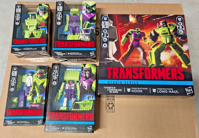 Transformers Studio Series Constructicons Complete Full Set - Devastator - MIB