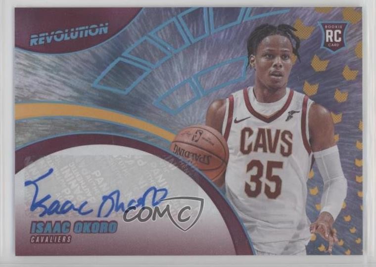 2020-21 Panini Revolution Rookie Infinite 23/25 Isaac Okoro #RA-IO Auto RC 1o7n