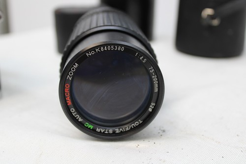 Canon TL QL Camera Bundle 4 Lenses Teleconverters READ DESCRIPTION FREE SHIP! - Picture 7 of 13