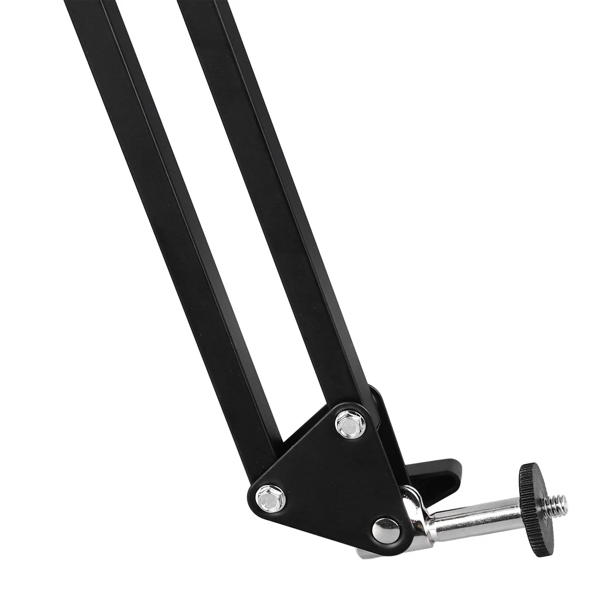 Industrial Microscope Holder Flexible 360 Degree Arm For Lab Metal 42mm