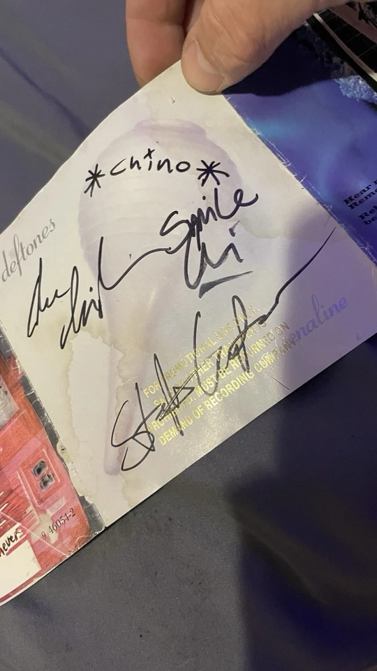 Promotional “Adrenaline CD Cover Autographs - Image 2 of 4