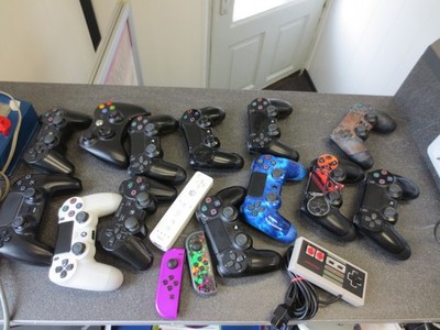 9x 4 PS4, 2x ps3,  2x joy-cons, wii + xbox360 Controller im Konvolut   Defekt