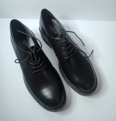 Vagabond Shoemakers Kenova Leather Derby Black EU 41 (US Women's 11) M NWOB