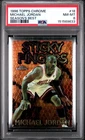 1996 TOPPS CHROME SEASON'S BEST #18 MICHAEL JORDAN PSA 8