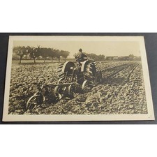 Cartolina Trattrice Agricola - Fiat Tipo 702 - Aratura