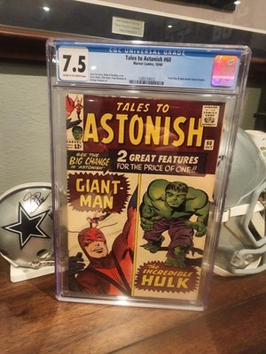 Tales To Astonish #60 CGC 7.5 Giant-Man Hulk Series Begins Steve Ditko Art 1964