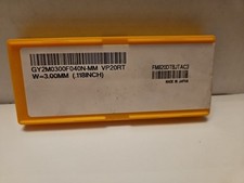 Mitsubishi GY2M0300F040N NX2525 Carbide Grooving Turning Inserts (Box of 6)