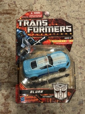 Transformers Generations Blurr Sealed NEW 2010 Autobot Gorgeous