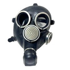 Vintage USSR Soviet Protection Gas Mask GP-7 Size 3 Large 1990 Military Gear