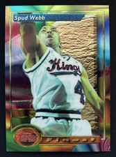 Spud Webb 1993-94 Finest #57 Sacramento Kings