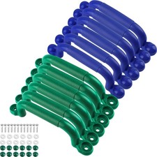 12 Pcs Playground Safety Handles Plastic Grab Handle Playhouse Safety Hand Gr...