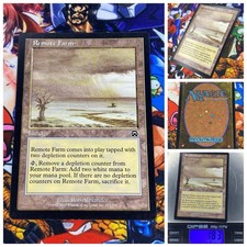 MTG Remote Farm 🇬🇧 ⚫️ EX Vintage Magic TCG Mercadian Masques 1999 OG Staples