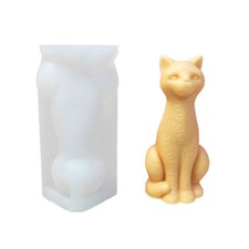 Flexible Silicone Mold With Cats Shape for Resin and Crafting Supplies