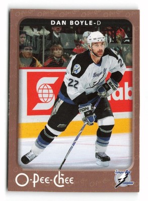 2006-07 O-Pee-Chee Dan Boyle #444 Tampa Bay Lightning