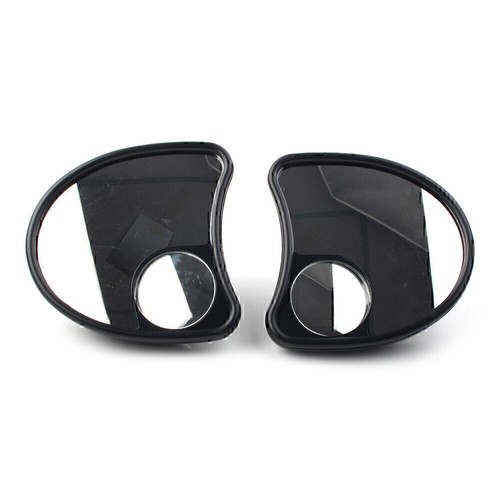 Fairing Mount Mirrors Blind Spot Side Mirror For Harley Batwing Touring 96-2013 - Picture 2 of 8