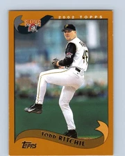 2002 Topps #156 Todd Ritchie Pittsburgh Pirates Baseball Card