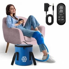 Ice Machine for Knee After Surgery 2.0, Portable Cold Therapy Machine for Kne...