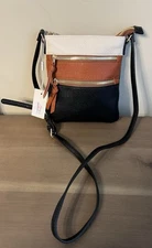 NWT CLUCI Crossbody Purses for Women, Zipper Medium