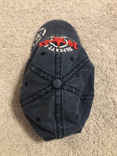 Cappello Vintage Retrò Blu Proprietà Jeep 1941 Berretto a Sfera Cinghia Regolabile Schiena - Foto 8 di 13