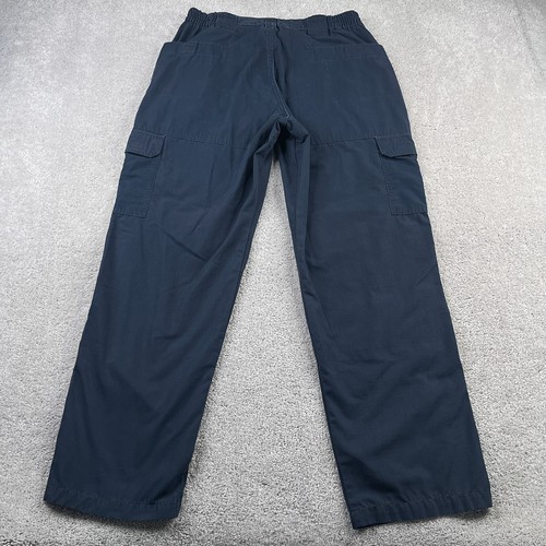 Propper Pants Mens 36x32 Blue Tactical Cargo Military Ripstop Elastic Waist - Picture 9 of 11