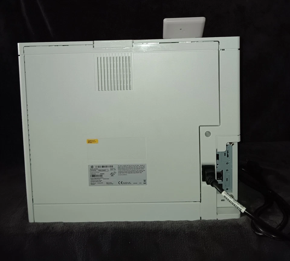 HP LaserJet Enterprise M611dn Monochrome Workgroup Printer OPENED BOX UNTOUCHED. - Image 2 of 4