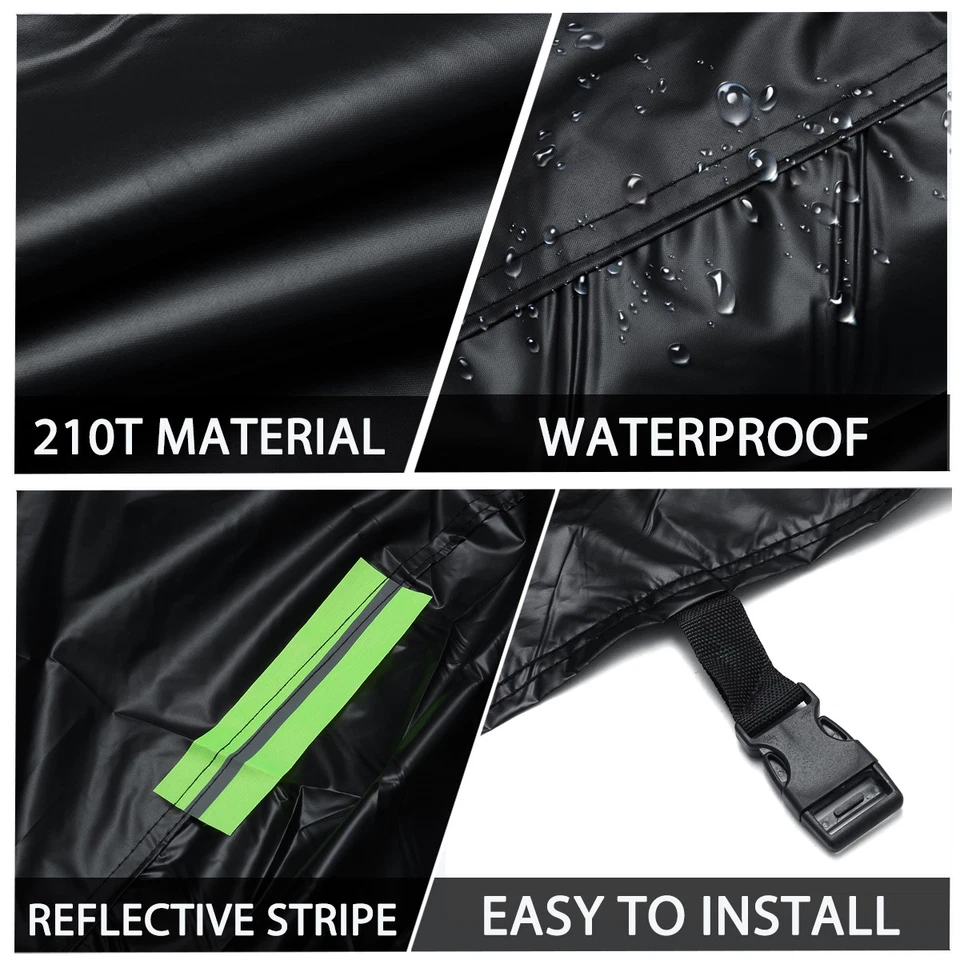 Cubierta completa para auto Chevy Corvette 210T impermeable exterior protección contra todo tipo de clima Foto 4 de 4