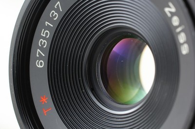 Near MINT ] Contax Carl Zeiss Tessar 45mm f/2.8 AEJ Lens C/Y From