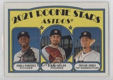 2021 Topps Heritage Rookie Stars Enoli Paredes Blake Taylor Jones #211 8c4