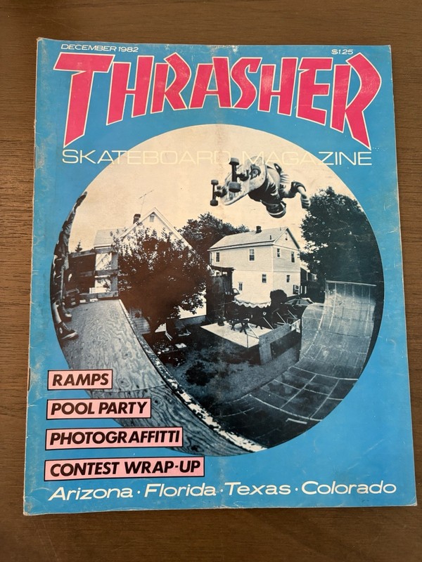 Thrasher Magazine December  1982
