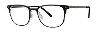 Jhane Barnes Corollary Eyeglasses Eye Glasses Black Authentic New 51mm Men