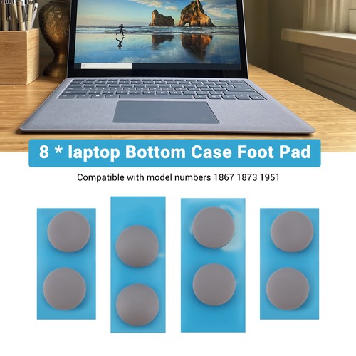 Replacement for Laptop Models 3, 4 - Bottom Case Foot2699 - Afbeelding 5 van 7