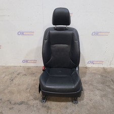 16 2016 Lexus Gx460 Front Bucket Seat Black Leather Left Driver Heated Cooled