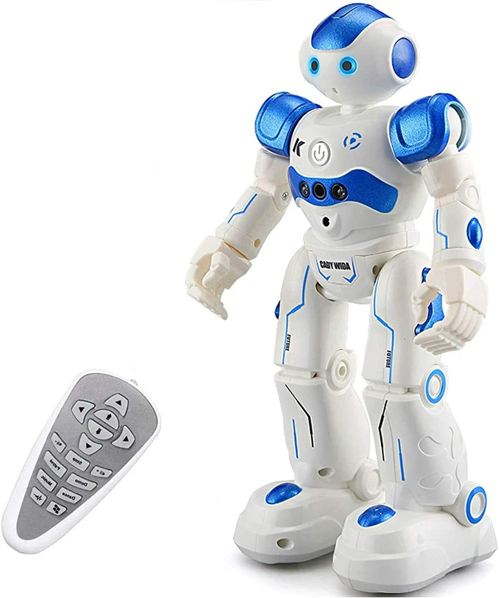 OBEST Robot Toy for Kids, Remote Control Robot Toy with Music and LED Eyes,  Singing, Dancing, Rechargeable Remote Control Robot, Suitable for 3 4 5 6