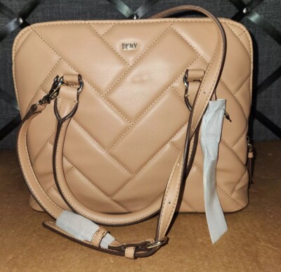 DKNY SHARON MD RD SATCH  NWT MSRP $158