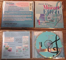 MOZART EFFECT STRENGTHEN MIND v 1 CD SPRING HILL MUSIC SHM-6501.2 1997 LIKE NEW