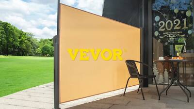 VEVOR Terrassen-Windschutz / Seitenmarkise, 160x300 Cm – Ausziehbar, Aus Aluminium Und Polyester