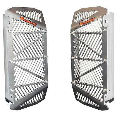 Enduro Engineering Aluminum Radiator Guards Silver Fits: DRZ400E/S/SM 2000 2024