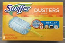 Swiffer Dusters Kit - 5 Dusters, 1 Handle - New