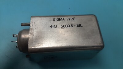 4RJ 5000S-SIL SIGMA RELAY NEW OLD STOCK *** USA SELLER *** NEVER BEEN USED!