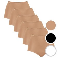 6er-Spar-Pack - Sloggi - 24/7 Microfibre - Damen - Maxi Slip - atmungsaktiv