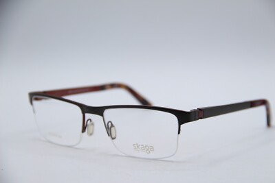 SKAGA TITANIUM 2573-U OLJAN 201 BROWN TORTOISE AUTHENTIC EYEGLASSES