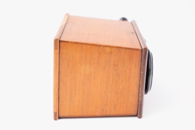 Stéréoscope En Bois Unis France – Visionneuse Pour Verres Stéréo 6x13 Cm