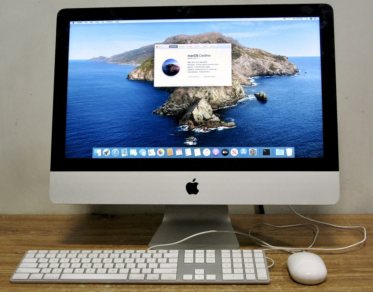 Apple iMac 2013 Release Year Apple Desktops & All-In-One Computers