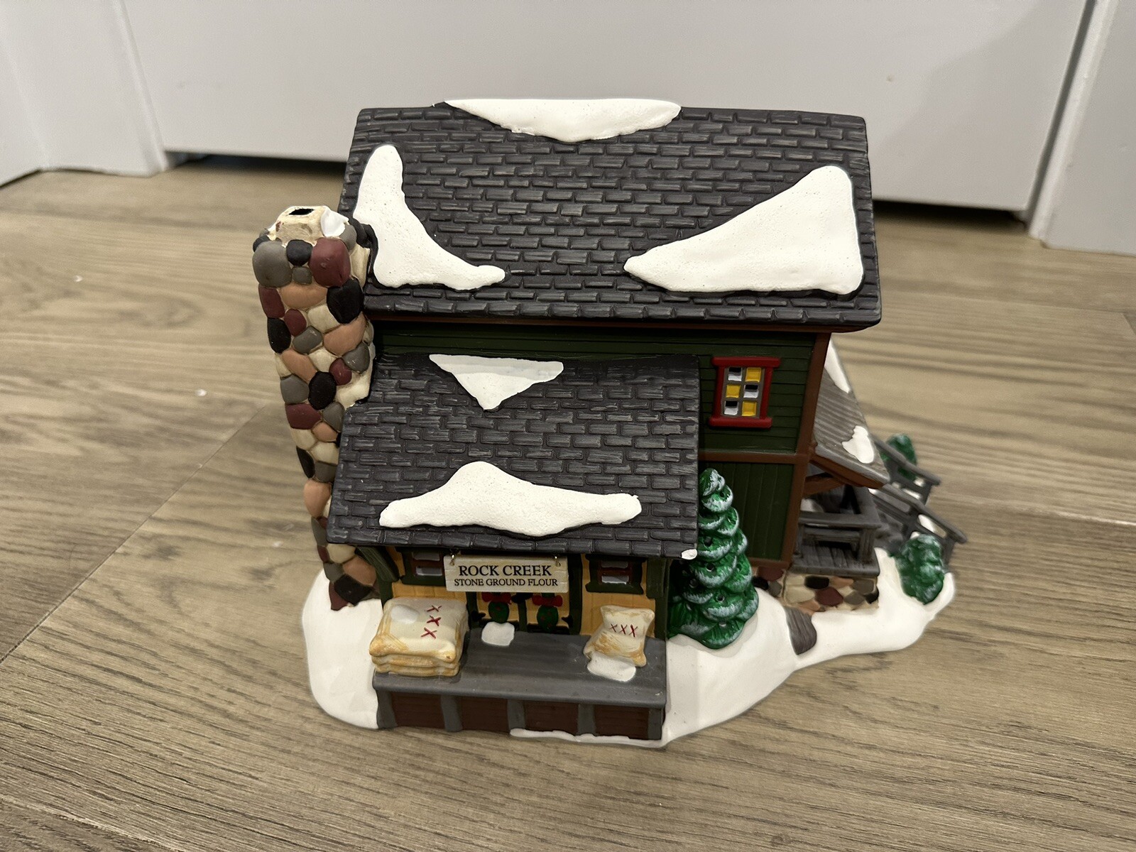 Vintage Dept 56 Snow Village ROCK CREEK MILL HOUSE Lighted 54932 eBay