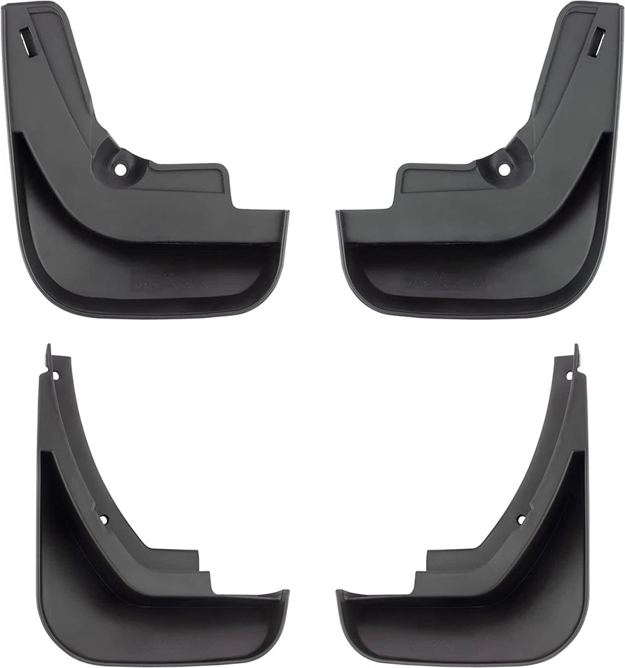 Protectores contra salpicaduras delanteros y traseros diestros y traseros para Audi A6 C6 2006-2010 cantidad 4 Foto 3 de 4